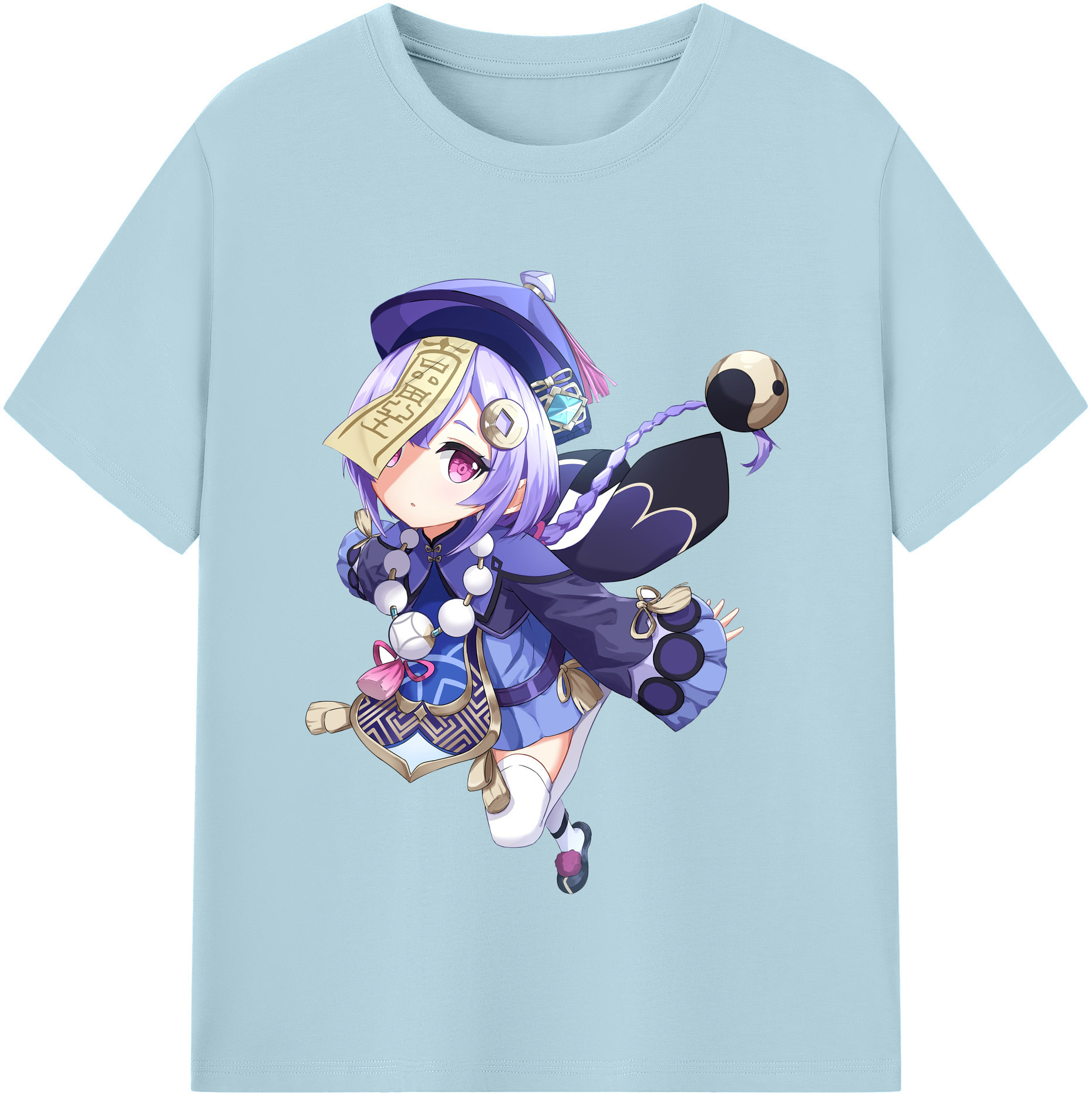 げんし神 七七 なな  genshin Nana 綿100％半袖Tシャツ（フロントプリント）